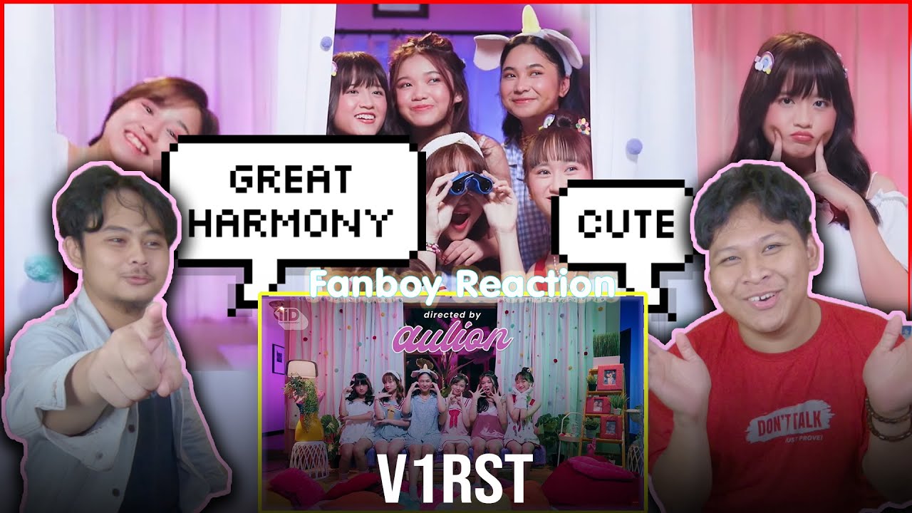 [WxY Reaction] (SUB) Apakah V1RST Akan Selalu Yang Pertama ? | V1RST - 'Malu Malu' [Fanboy]