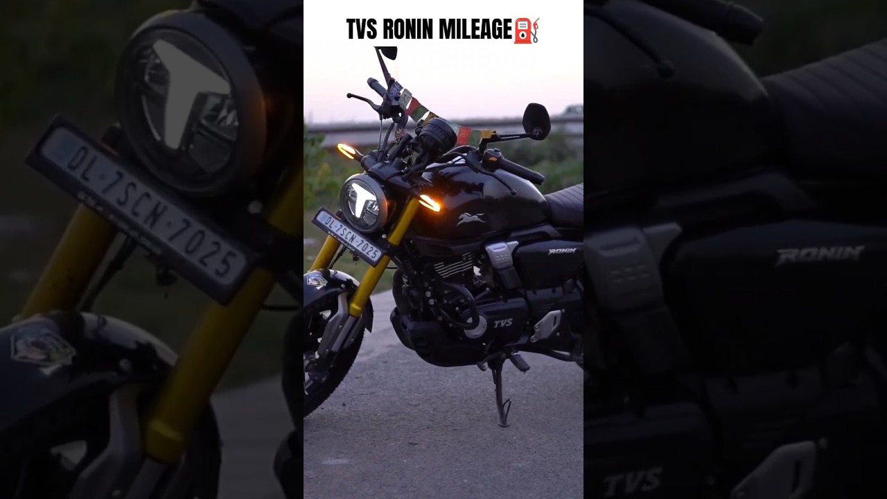 TVS Ronin 225 Mileage test #2023 #ytshorts #shorts #trending #shortvideo #tvs #tvsronin225 #rtr310
