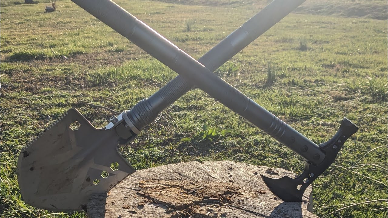 Shovel Hatchet Camping Kit