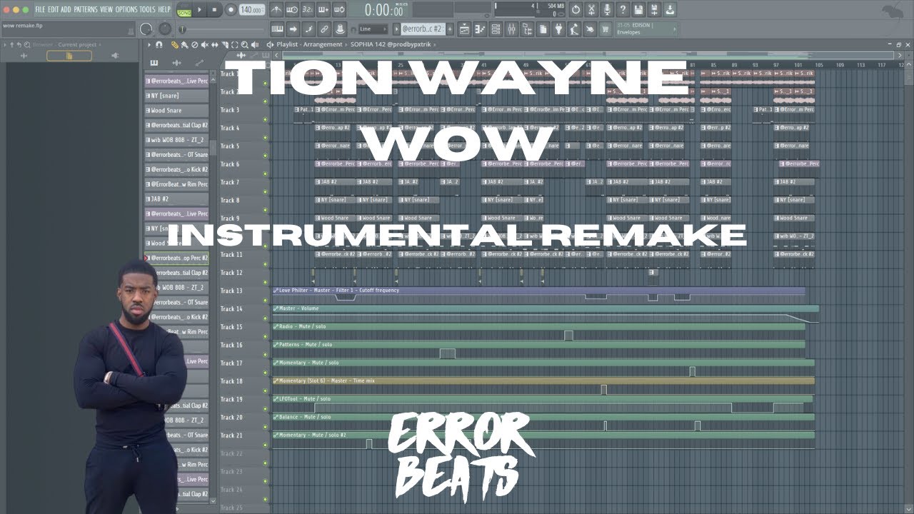 Tion Wayne - Wow | FL Studio Instrumental Remake | Reprod @ErrorBeats (BEST ON YOUTUBE)