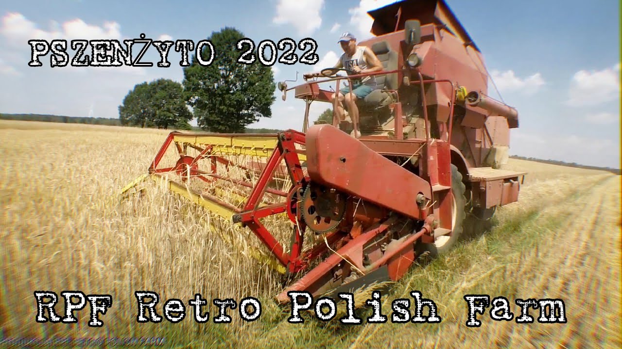 Pierwszy taki film na polskim YouTube! | Fahr M66 w Akcji! | Żniwa pszenżyta 2022 w Abramowie