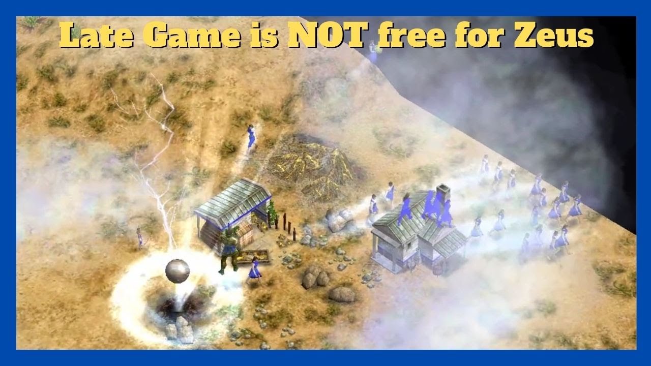 Is Gaia Hidden OP!?! | Rapl (Zeus) vs Kvoth (Gaia) #aom #ageofempires