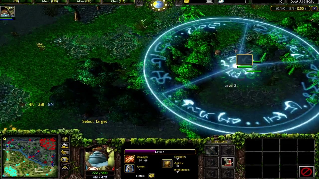 DOTA 6.8G9B Alchemist Solo Fountain 936