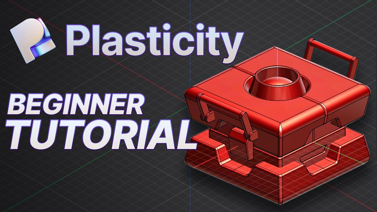 Урок для Начинающих по Plasticity | Новое Удивительное ПО для 3D Моделирования (русские субтитры)