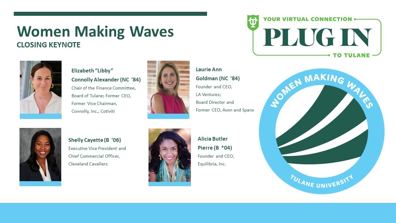 Plug In Women Making Waves Closing Key Note