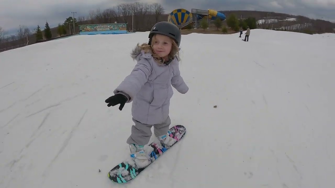 William and Scarlett shred @ Montage Mountain