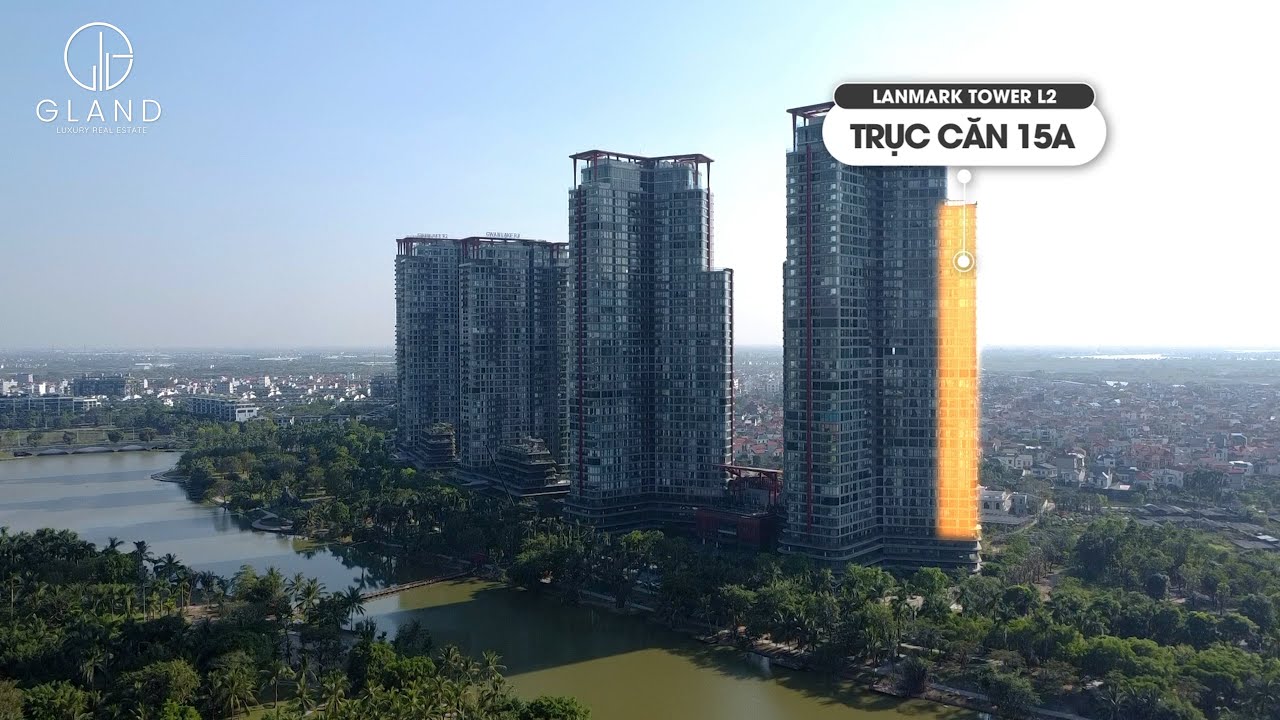 Thực tế và view căn hộ số 15A toà L2 Landmark Ecopark, 92m2 mặt Hồ Thiên Nga | 0909769666
