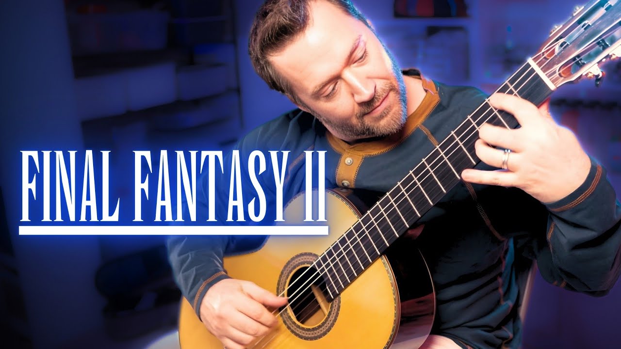 TOWN THEME (Final Fantasy II) - Relaxing Classical Guitar Cover
