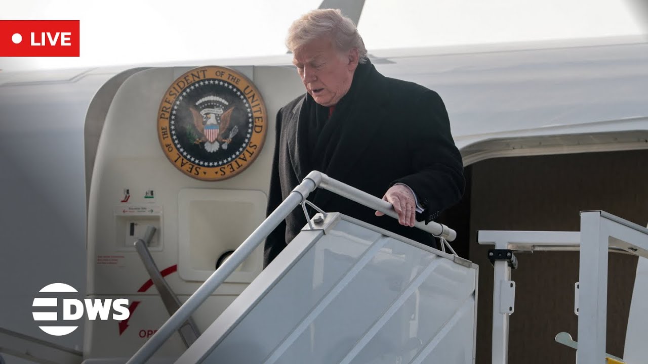 LIVE: President Trump Takes Part in Board of Peace Charter Announcement and Departs Davos | AC1Z