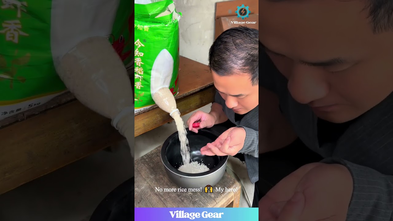 This Rice Bag Bottle Cap Hack is Next Level!🤯My Mind is BLOWN! #lifehacks #diy #kitchen #riceislife