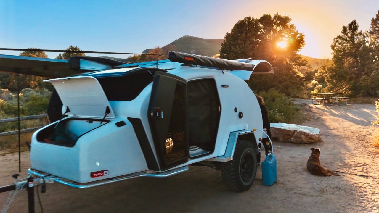 Picking up Our New Off-Road Teardrop Camper in Utah | Epic First Trip (Getting There - Episode One)