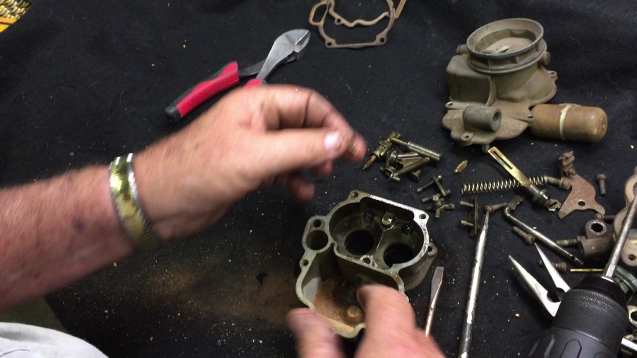 CHARLIE PRICE   VINTAGE SPEED  PART 1 of 4  HOLLEY 94  (DISASSEMBLY  AND INSPECTION)