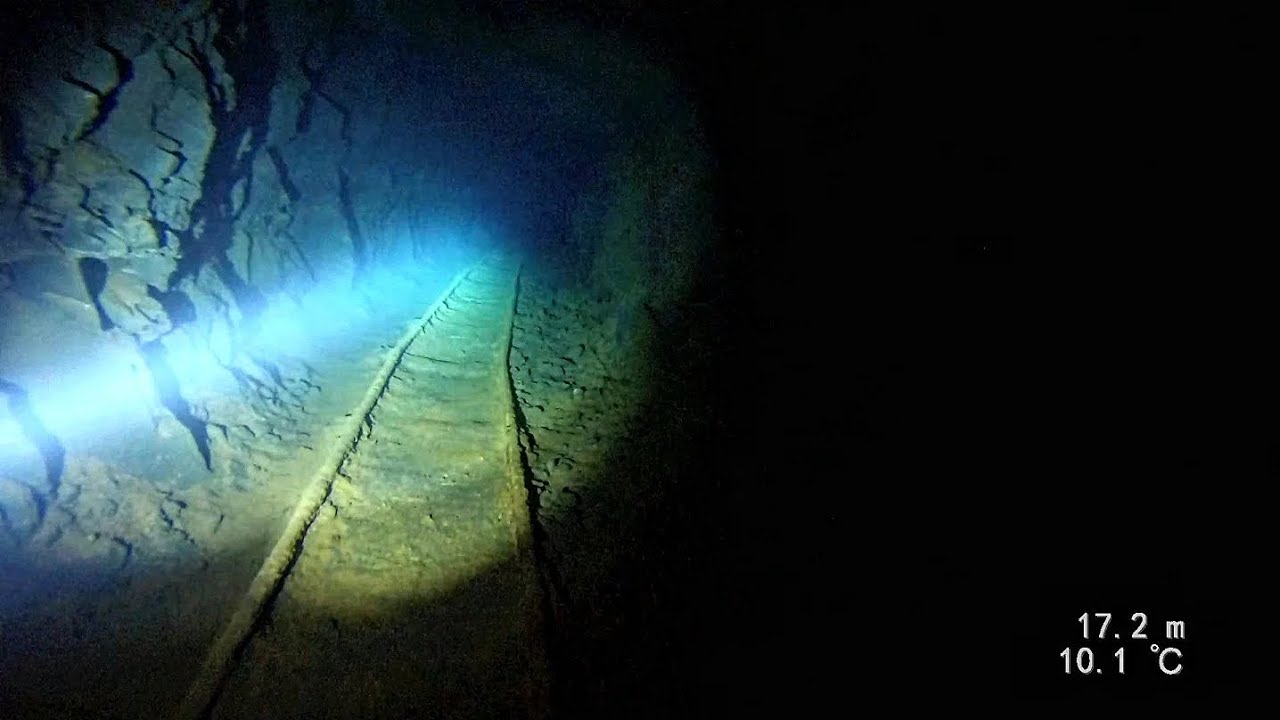 Aber Las Slate Mine Llangollen, Wales Diving 21.AUG.2023 (Full Ver. 1/2)