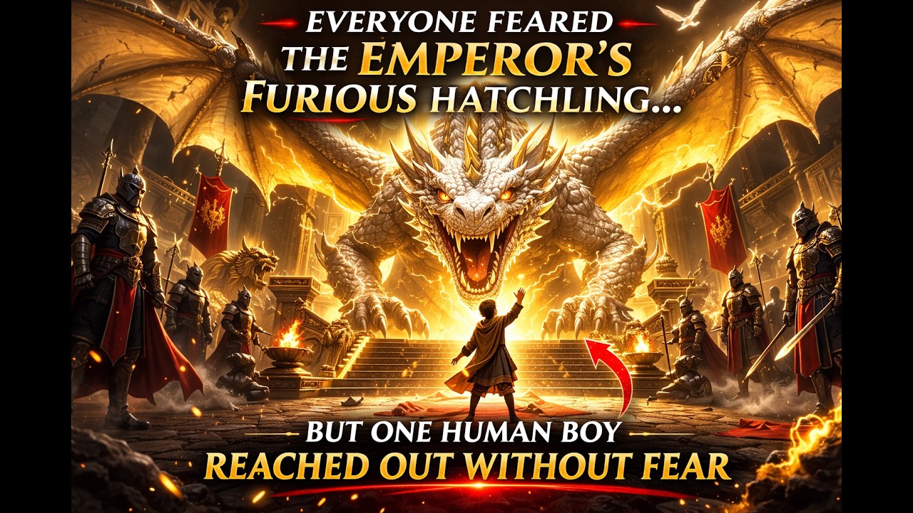 The Emperor’s Dragon Hatchling Was Too Dangerous—Until a Human Boy Reached Out | HFY | Dragon Story