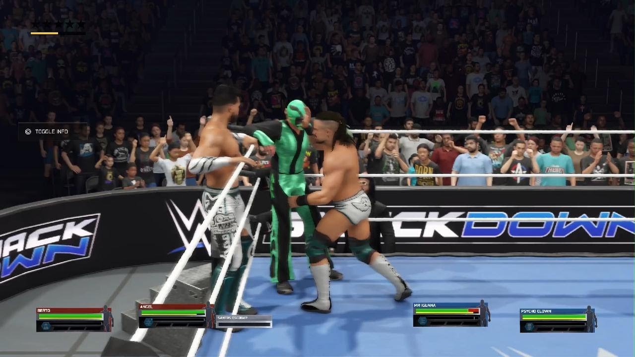 WWE 2K25 - Smackdown | Part 2 | Los Garzas Vs Mr Iguana & Psycho Clown AAA World Tag Team Titles