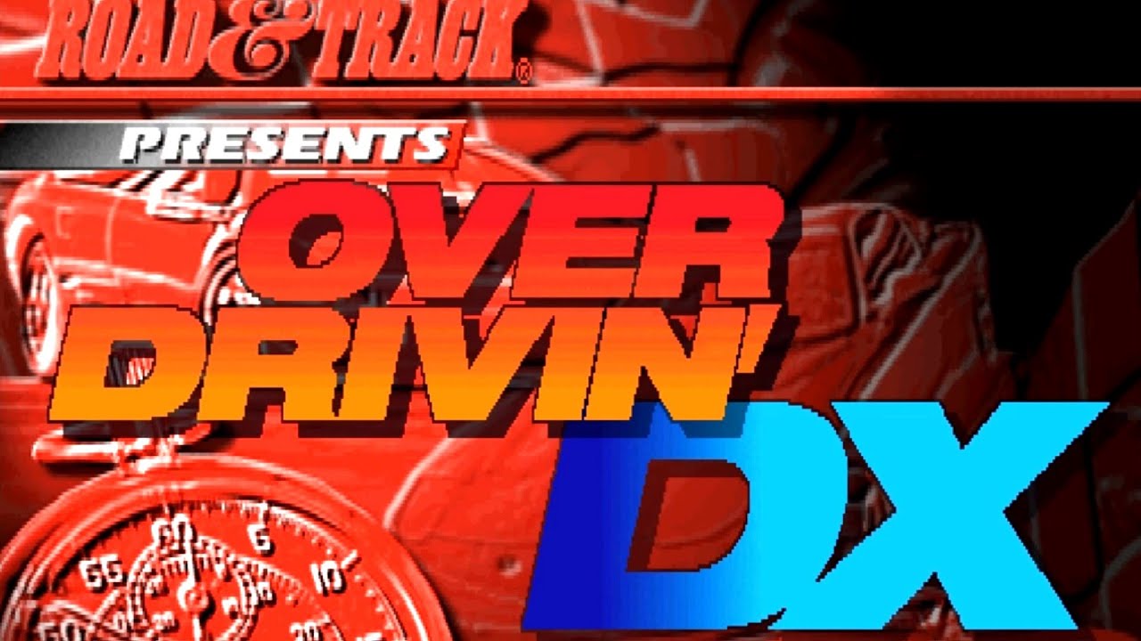 Over Drivin' DX  (PS1) 1996.  Longplay: Tournament