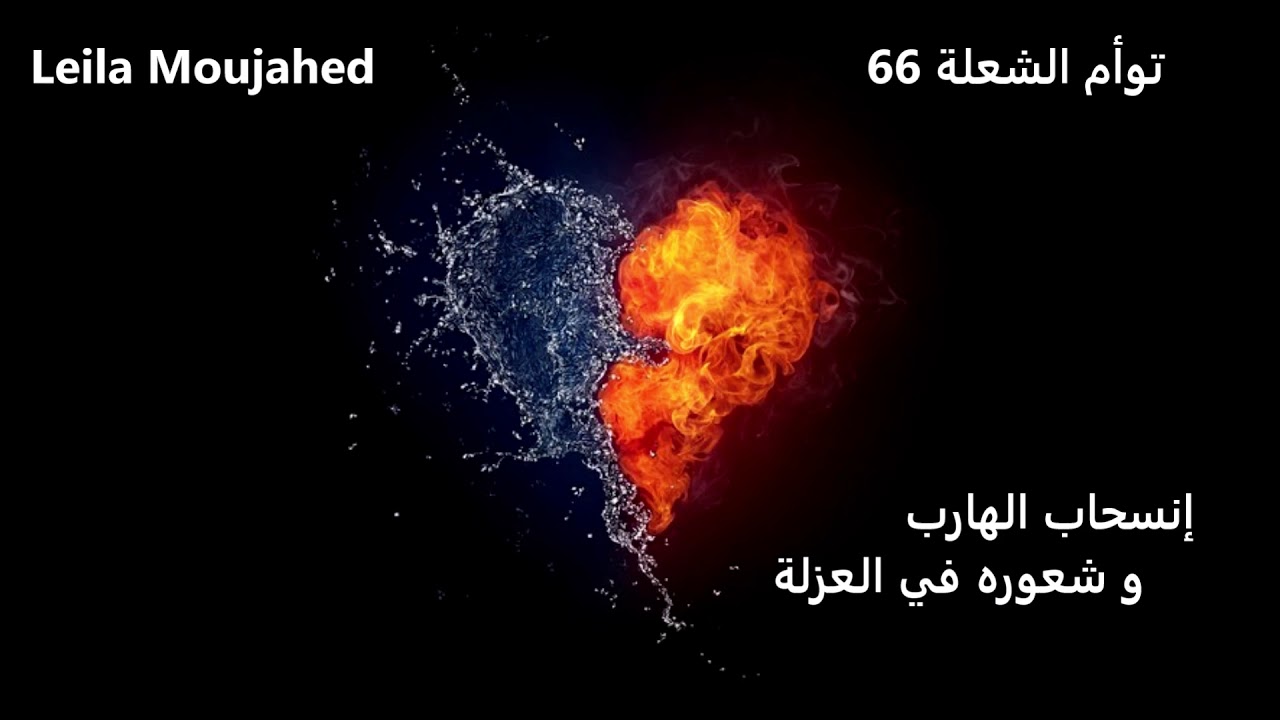 توأم الشعلة 66  -  إنسحاب الهارب و شعوره في العزلة