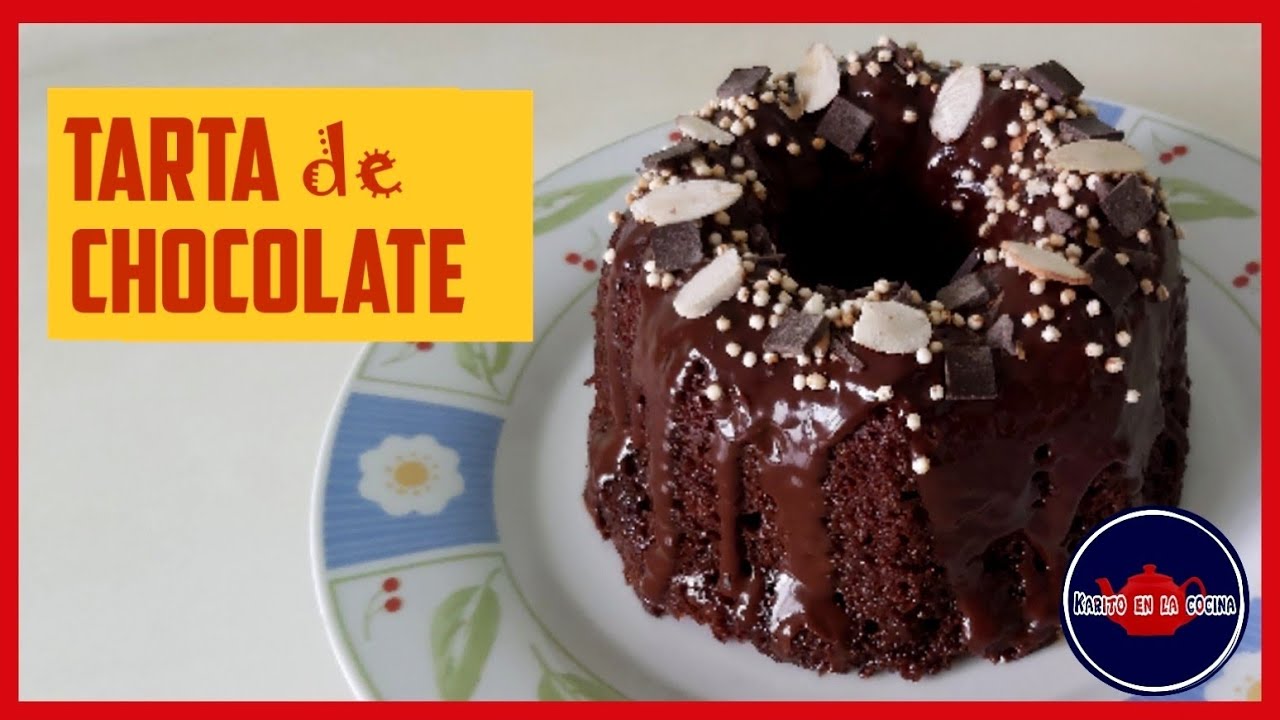 🥮🍫TARTA de CHOCOLATE en olla de cocción LENTA | Deliciosa y muy jugosa | Karito en la cocina