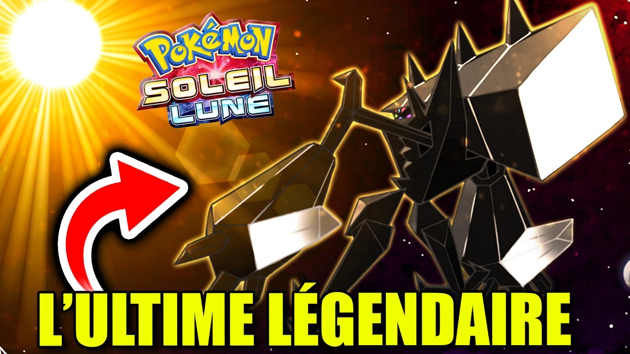 L'ULTIME LÉGENDAIRE DE POKEMON SOLEIL ET LUNE !