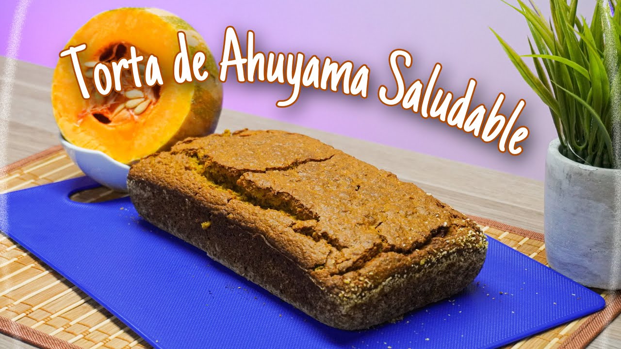 Cómo preparar una TORTA DE AHUYAMA o Calabaza sin harina [Saludable] 👉 ComiArte 2021