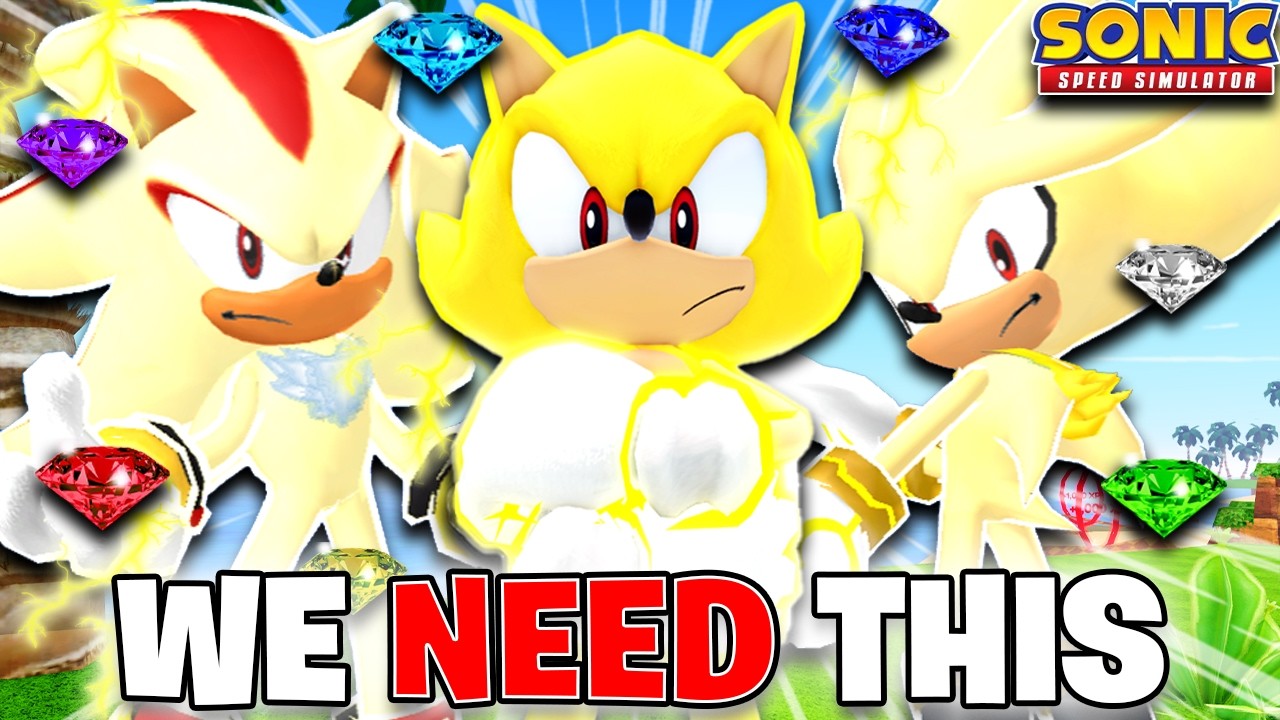 Super Skins NEED THIS CHANGE.. (Sonic Speed Simulator)