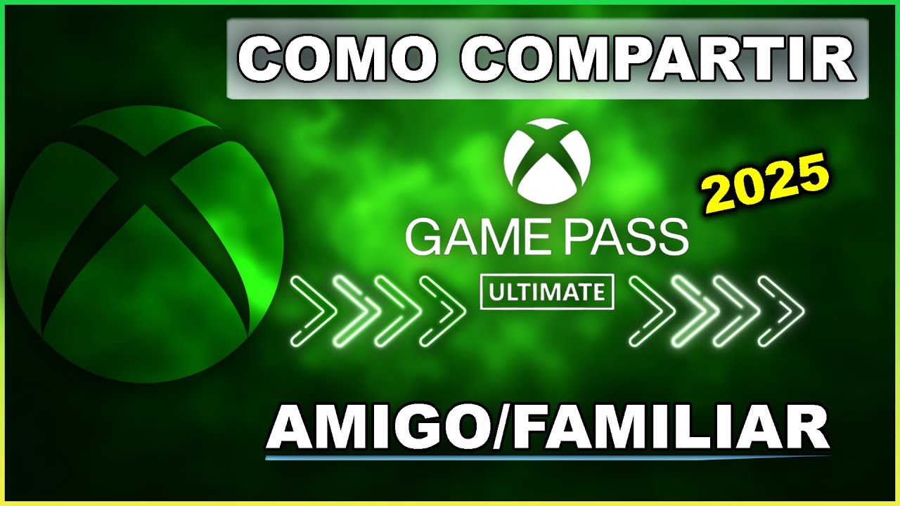 COMO COMPARTIR XBOX GAME PASS FACIL | 2025