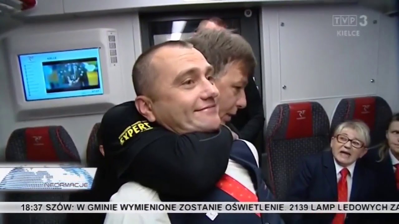 Atak nożownika w pociągu - szkolenie Konduktorów TVP3 KIELCE