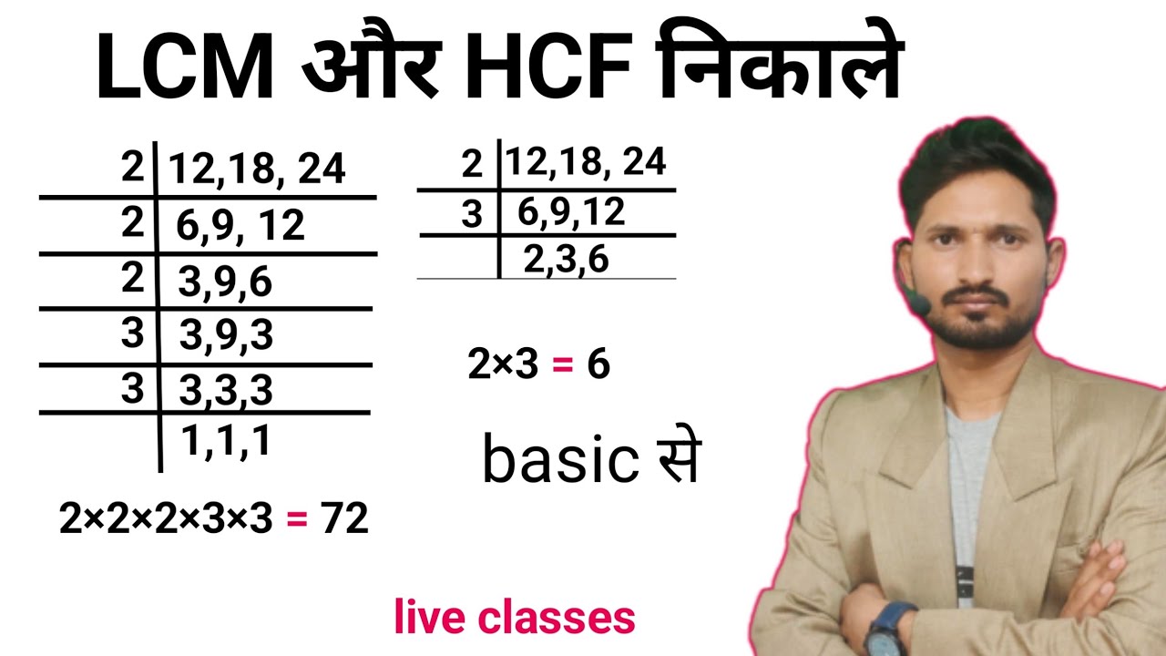 LCM और HCF निकाले English sikho 011 is live