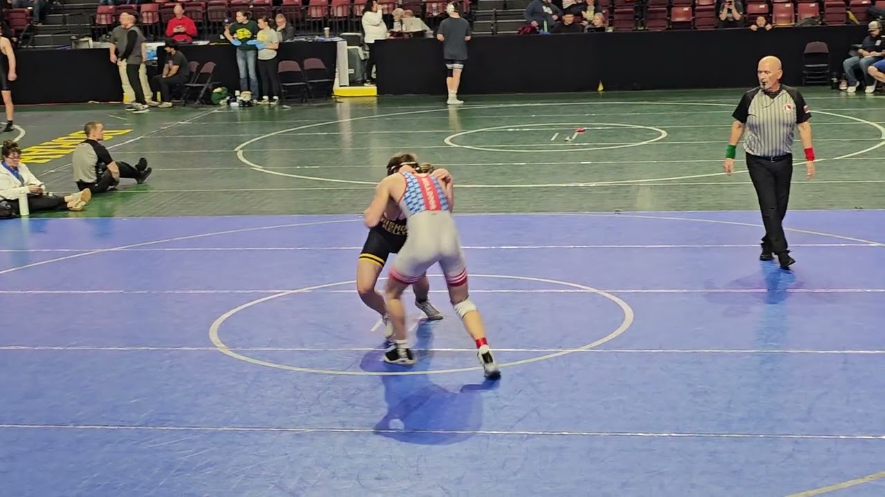 2026 Districts  Match 3 - Eric Williams 175lbs Boys Wrestling 