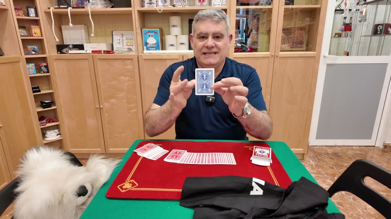 Truco de magia con cartas Darkness