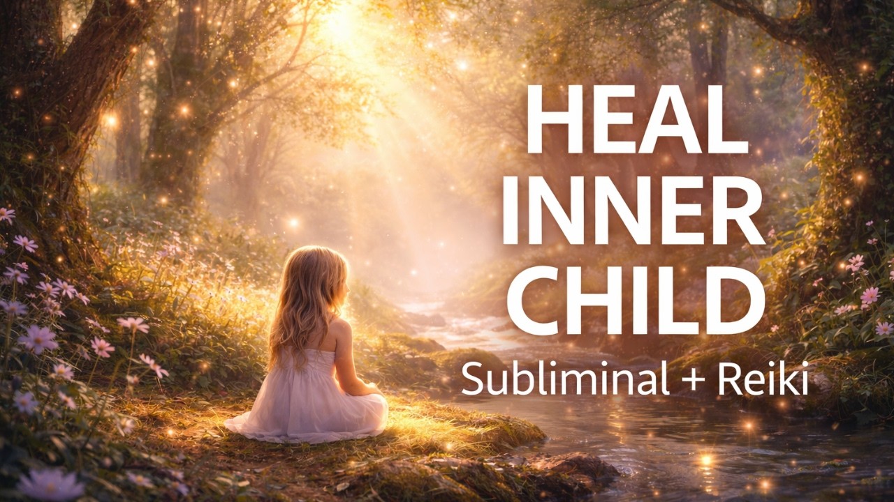 Inner Child Healing Subliminal + Reiki | Emotional Safety, Self Love & Deep Healing (90 Min)
