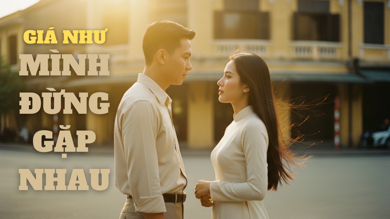 GIÁ NHƯ MÌNH ĐỪNG GẶP NHAU | Bolero Hoài Niệm Sài Gòn Xưa