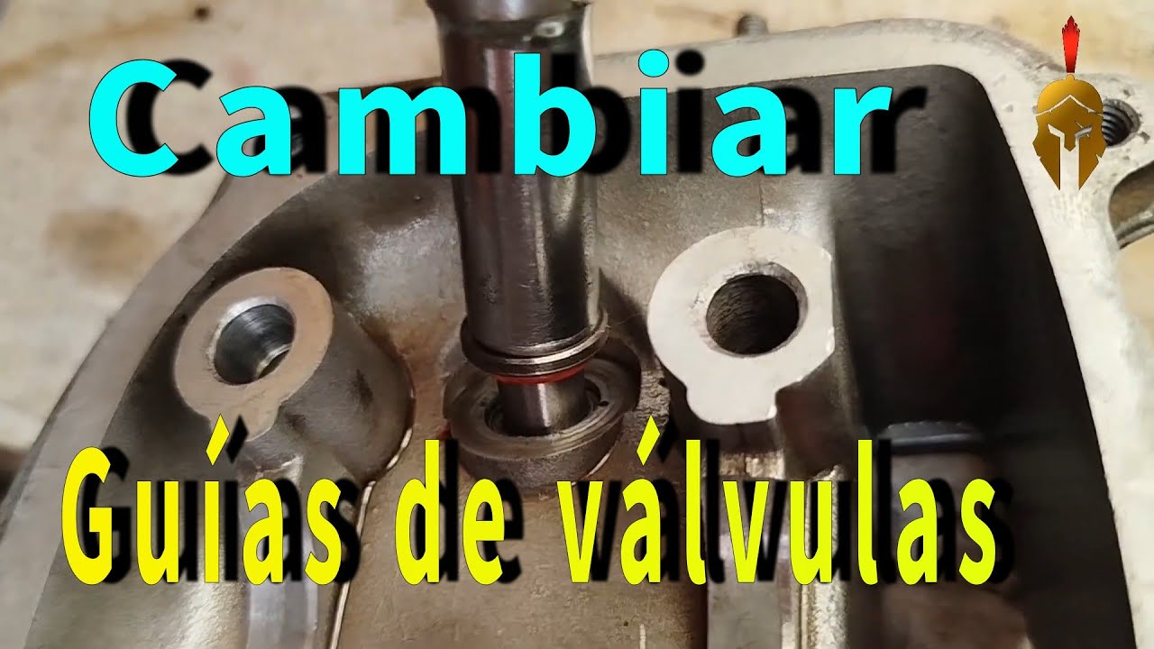 Cómo cambiar guías de válvulas