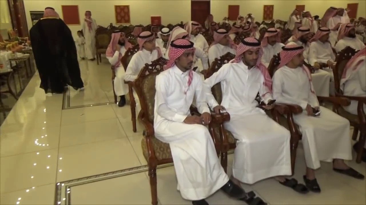 مشاركة الشاعر عايد بن معيض اليمني بحفل زواج النقيب طيار سامي بن كريم  الطويلعي