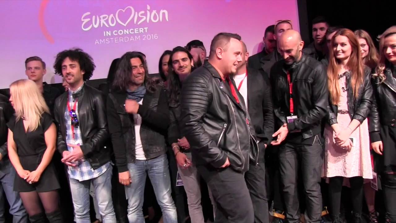 ESCKAZ in Amsterdam: Eurovision In Concert press presentation