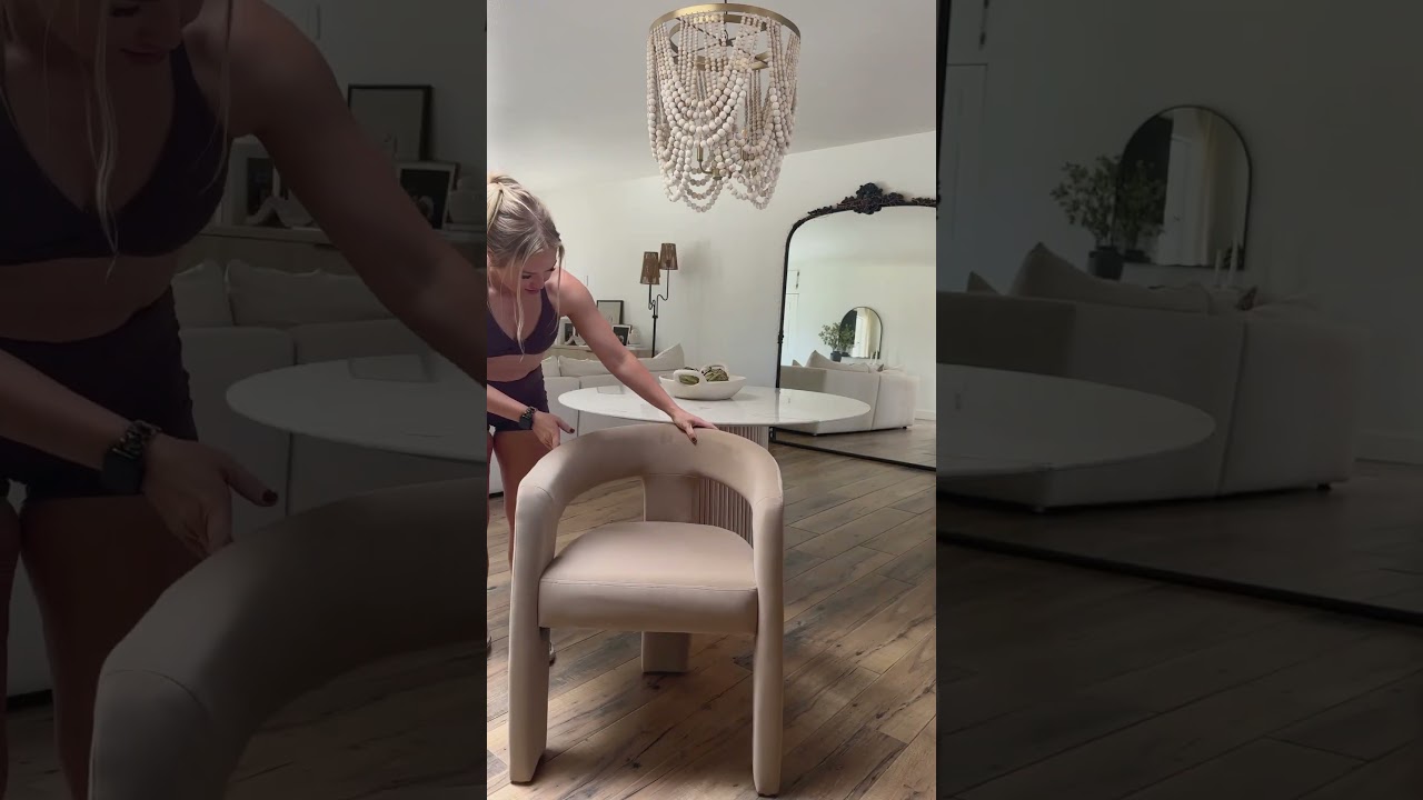 Unboxing my new modern dining chairs! You&rsquo;d never guess where I got these! #homedecor #modernorganic