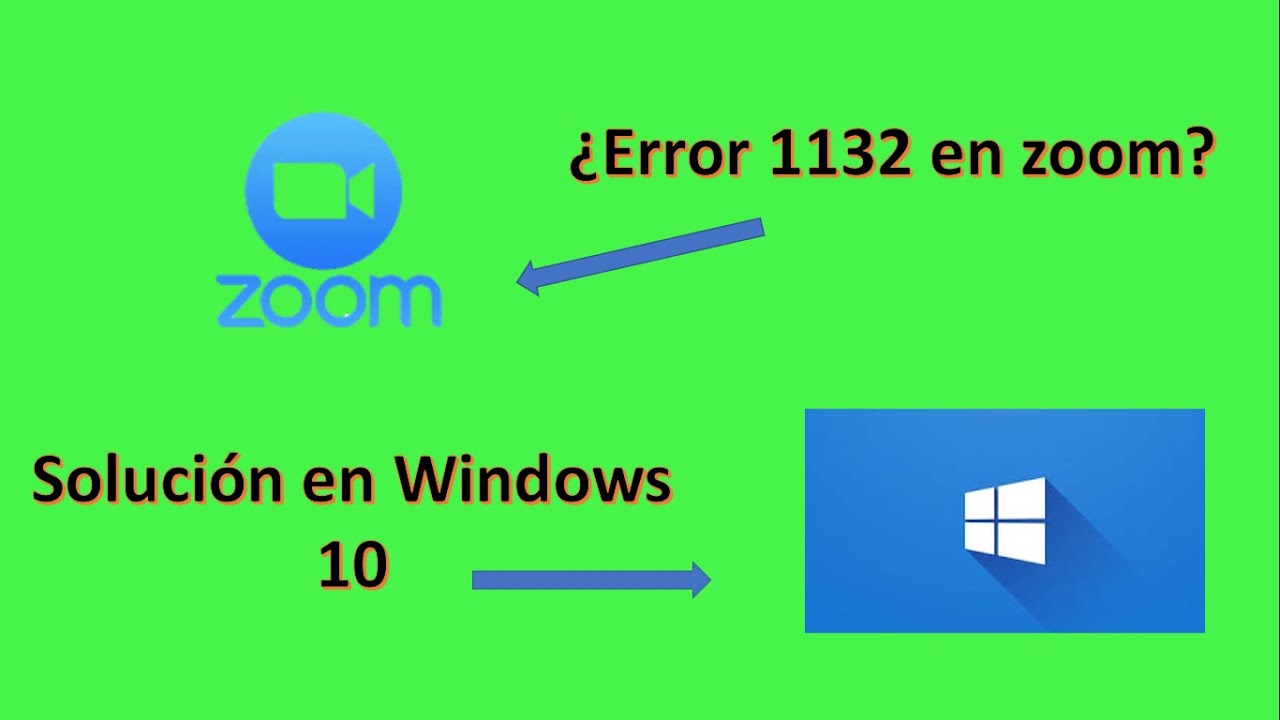 ✔Como solucionar el error 1132 de zoom en Windows 10✔