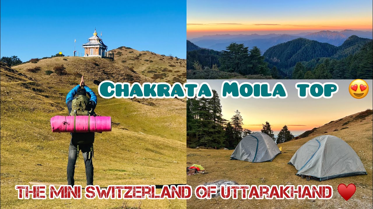 CHAKRATA MOILA TOP - A Paradise Hill Station Near Dehradun || Unexplored Budher Caves || Camping 😍