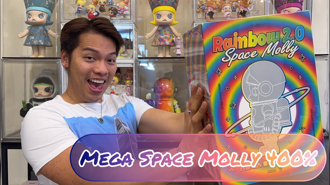 Mega Space Molly 400% || Unboxing Rainbow 2.0 Mega Space Molly 400% || IMDEXSTAR YU