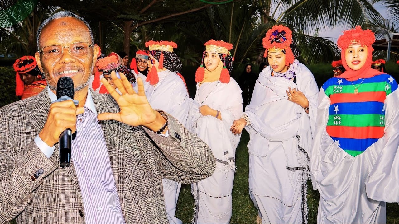 Laftagareen Casho Sharaf ku maamuusay Martida ka soo qeybgashay Todobaadka Nabadda Koonfur Galbeed..
