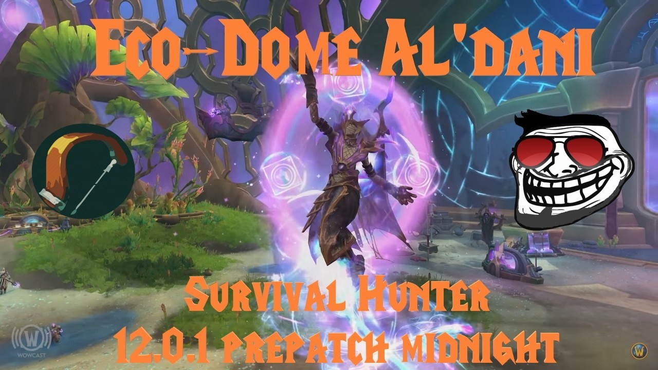 Luźny Kluczyk +14 Eco-Dome Al'dani | Survival Hunter POV | 12.0.1 PREPATCH MIDNIGHT