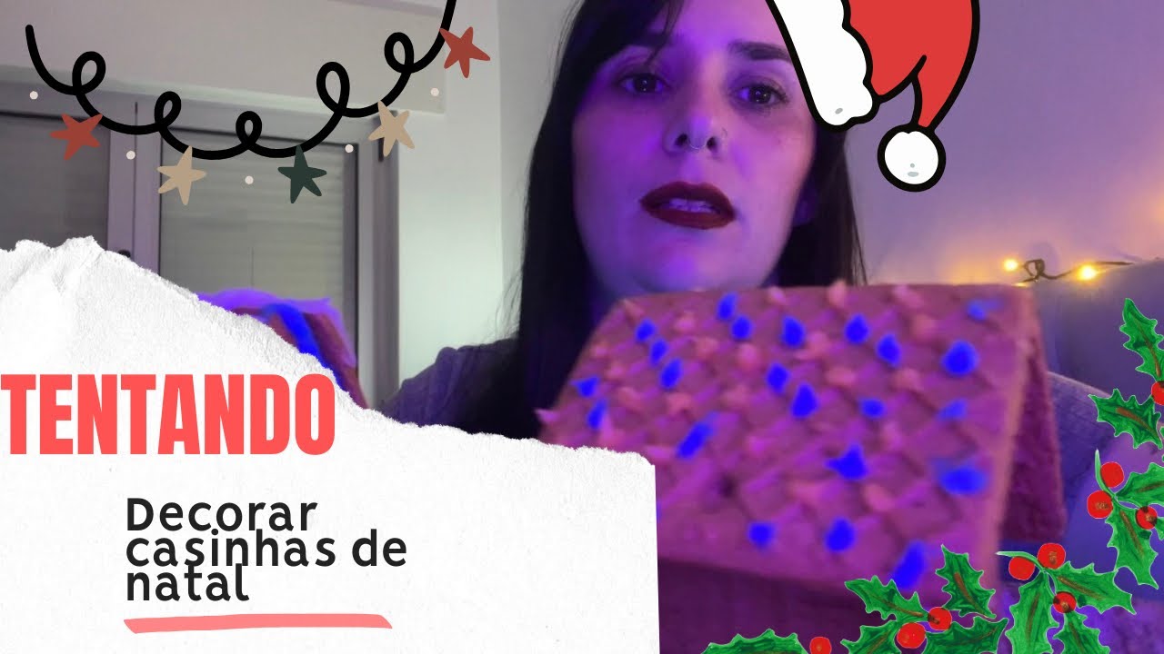 “ASMR – Tentando Montar uma Casinha de Biscoito… e Dando MUITO Errado 😂🎄”
