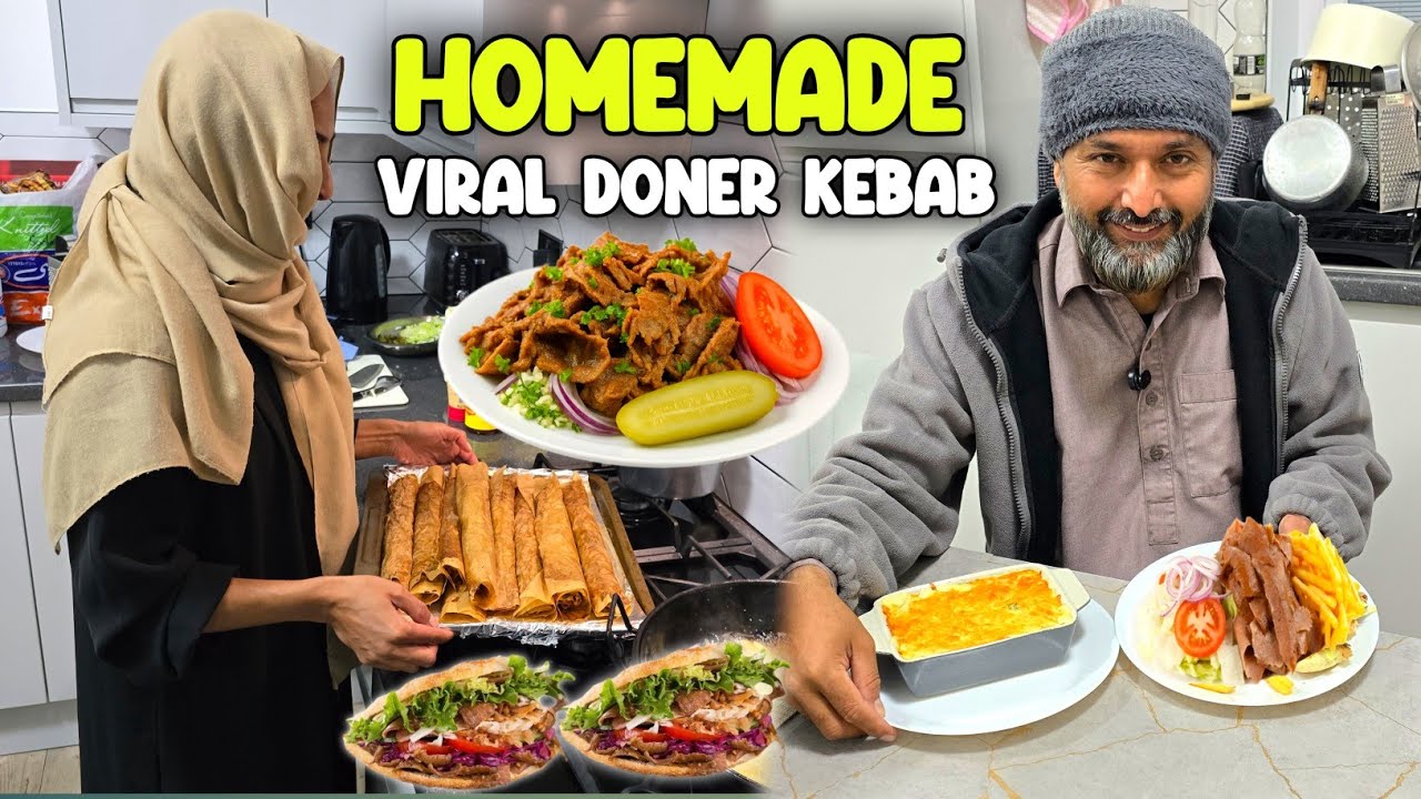 My Wife Tried the Viral TikTok Doner Kebab Recipe… It Turned Out AMAZING!