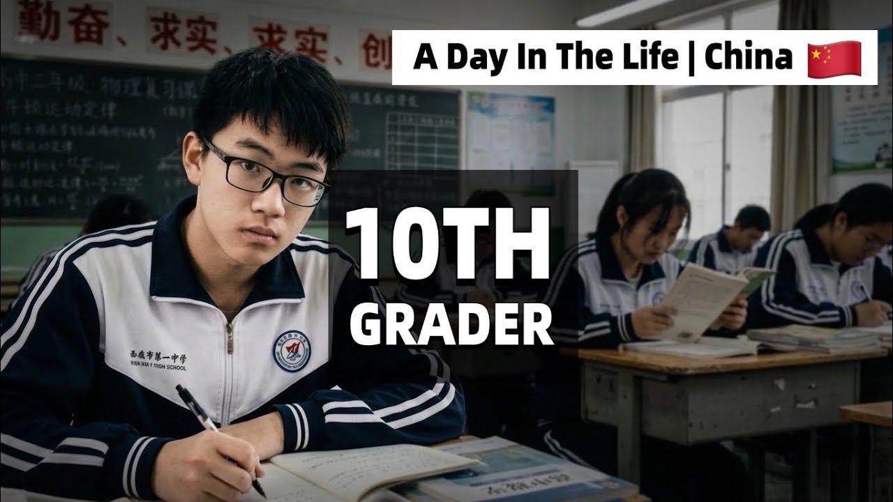 14-Hour Study Day 🇨🇳 | A Day With a Chinese High School Student