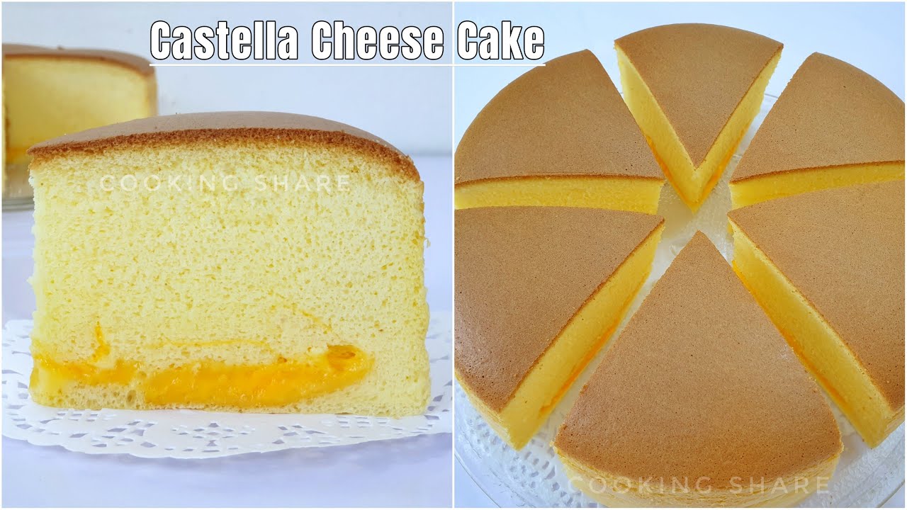 Castella Cheese Cake  เค้กไข่ไต้หวันชีส