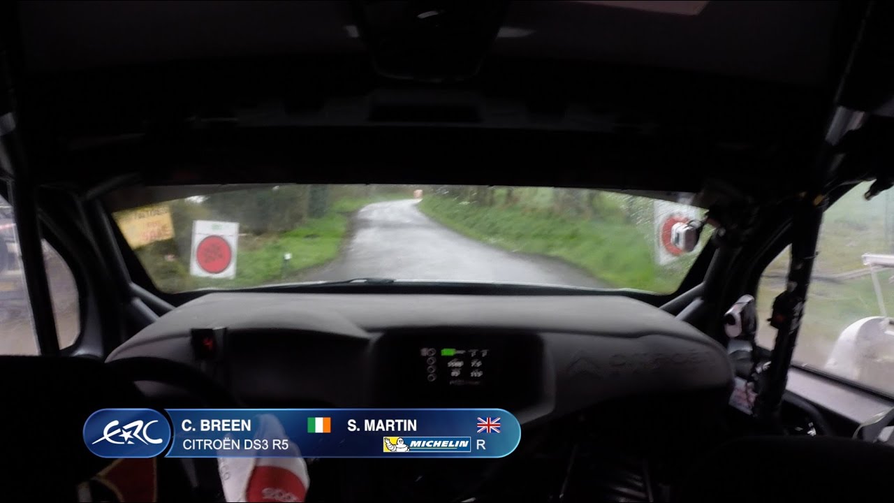 FIA ERC - Circuit of Ireland Rally - Onboard Craig Breen SS 4