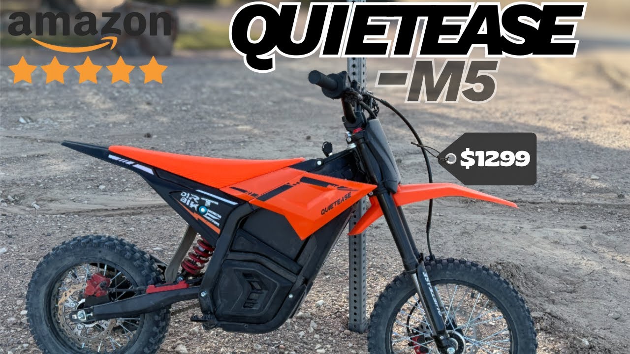 Amazon’s Cheapest Electric Dirtbike — Quiet Ease M5 — CRAZY Results!