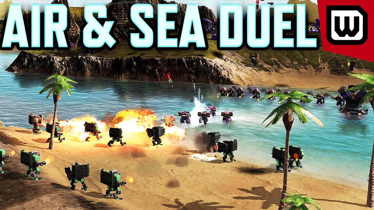 Aircraft & Naval Units! Beyond All Reason 1v1 Semi Finals (Epic RTS)