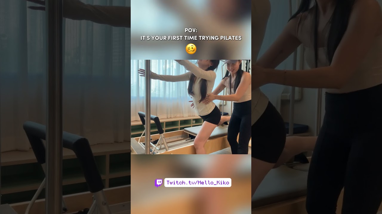 Pilates streams coming soon #twitch #asiangirl #australian #korean #japanese #thailand #pilates
