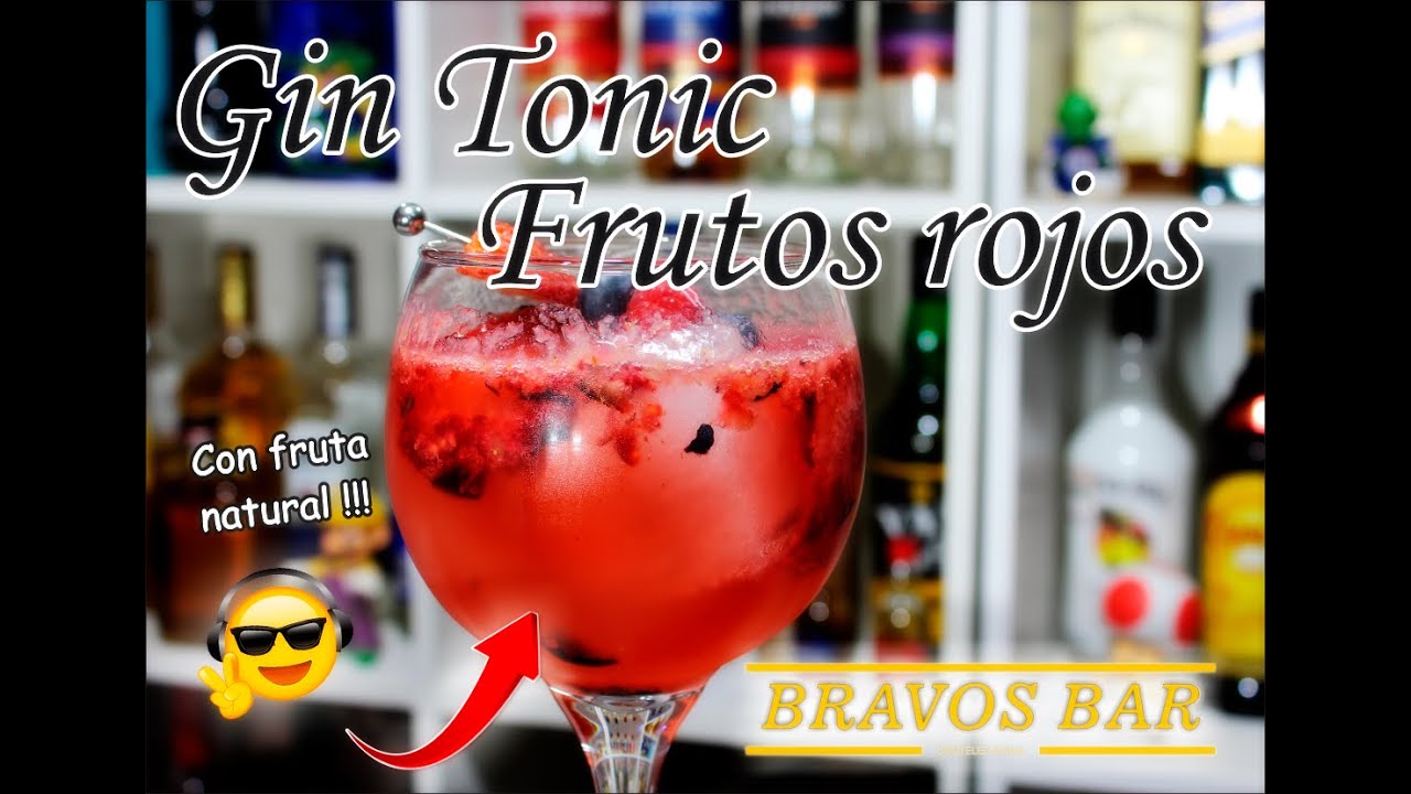 As&iacute; preparo un GIN TONIC DE FRUTOS ROJOS 🍒🥃🍒🍹